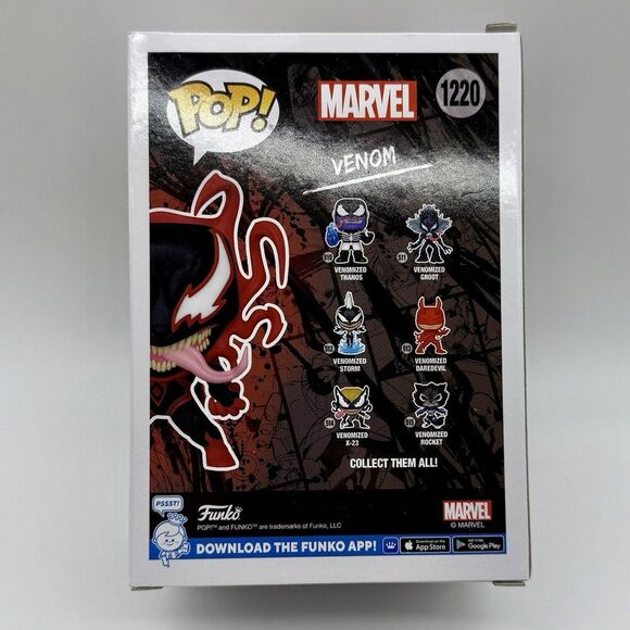 Funko POP! Marvel Venom Carnage Miles Morales EE Exclusive Limited Edition #1220 - Picture 2 of 3